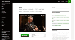 Desktop Screenshot of jazz-clarinet.com